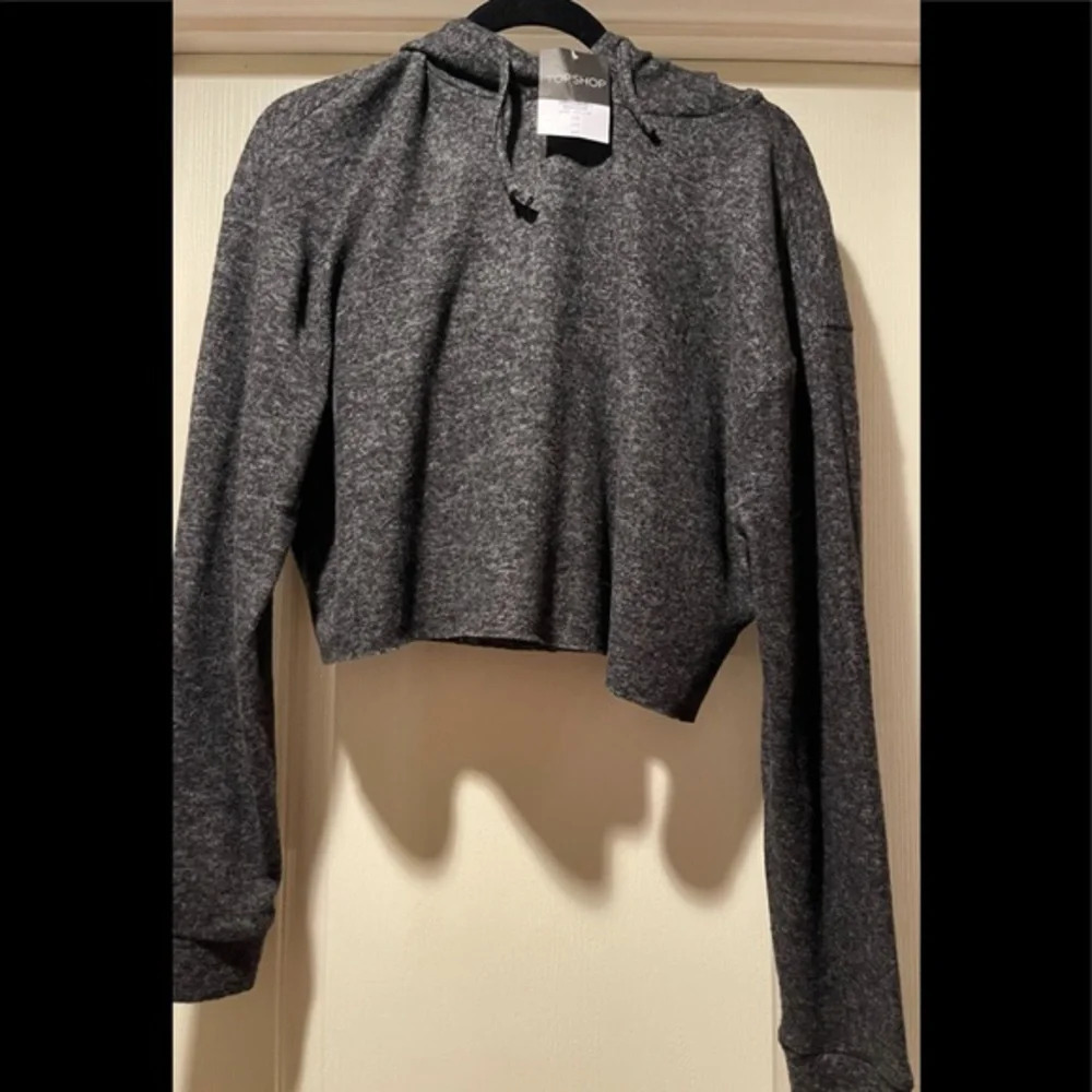 TOPSHOP – Brushed Crop Hoodie, Size US 10, NWT - Picture 5 of 12